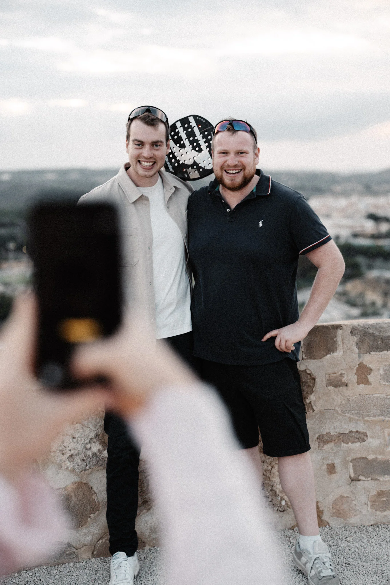 Foto-Moment beim Padel Camp